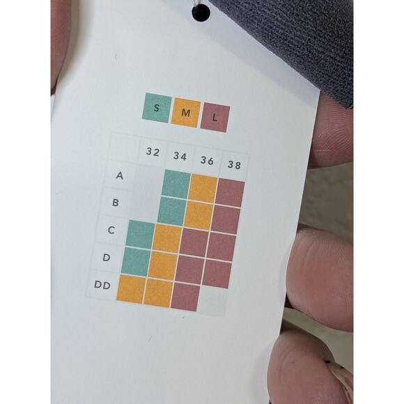 Lively All You Gray Lace Wireless Unpadded T Shirt Bra Womens Size Large - Picture 6 of 9